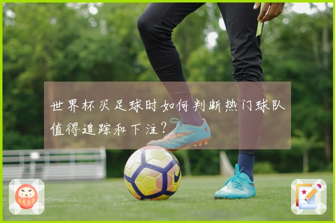 世界杯买足球时如何判断热门球队值得追踪和下注？