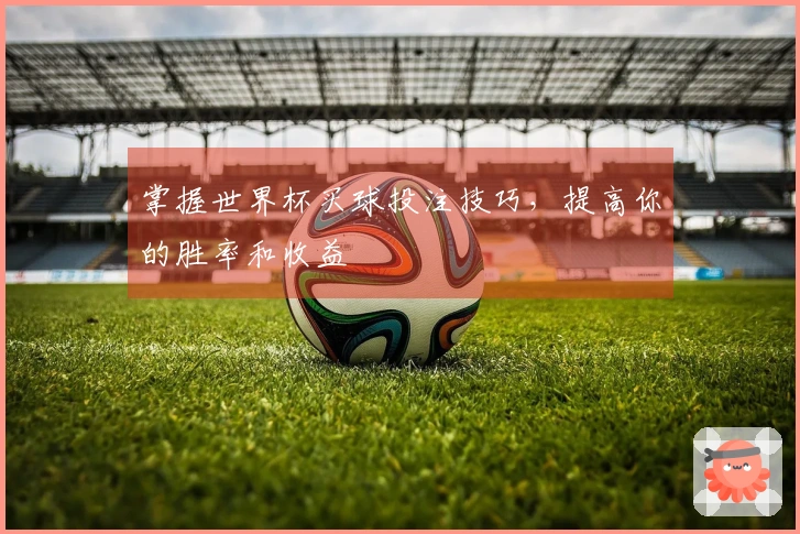 掌握世界杯买球投注技巧，提高你的胜率和收益